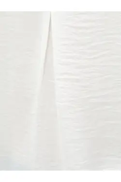 آستین بلوز یقه پیراهن با جزئیات تاشو - یاری شاپ