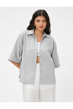 آستین کوتاه پیراهن سایز بزرگ - یاری شاپ