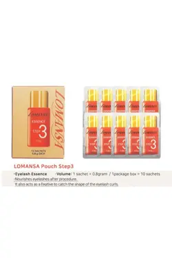 این محصول شماره 3 (مراقبت از مژه و بوتاکس) فرآیند لیفت مژه و لمینت ابرو است. - یاری شاپ