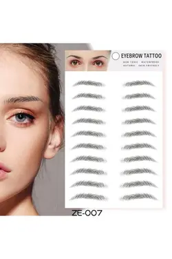 برچسب تاتو ابرو دائمی ضد آب - یاری شاپ