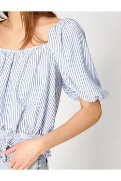 بلوز آبی زنانه - یاری شاپ