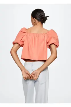 بلوز آستین بادکنکی - یاری شاپ