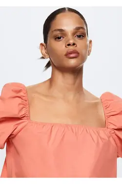 بلوز آستین بادکنکی - یاری شاپ