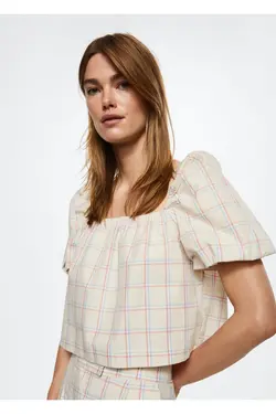 بلوز آستین بادکنکی - یاری شاپ