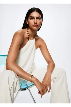 بلوز با جزئیات زنجیر - یاری شاپ