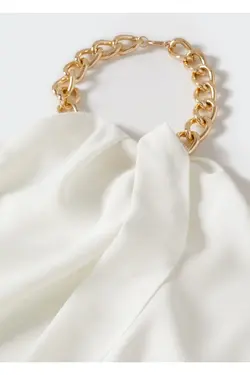 بلوز با جزئیات زنجیر - یاری شاپ