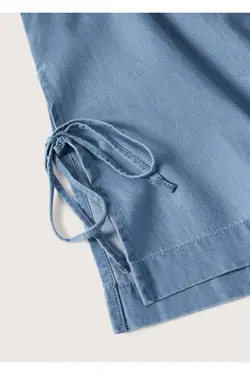 بلوز با کراوات پنبه ای - یاری شاپ