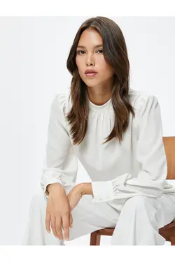 بلوز بالون کولو دیک یاکا دراپلی - یاری شاپ