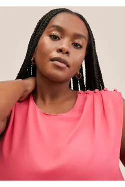 بلوز برش دکمه دار - یاری شاپ