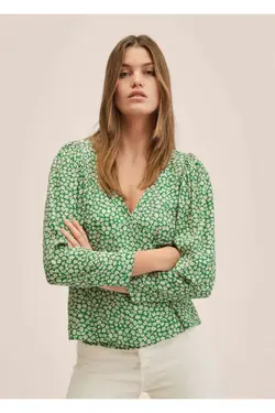 بلوز بسته بندی دکمه دار - یاری شاپ