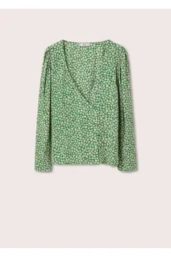 بلوز بسته بندی دکمه دار - یاری شاپ