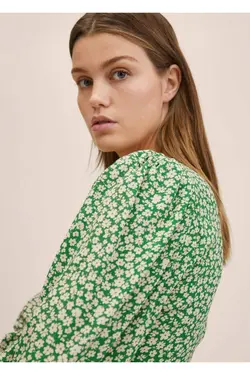 بلوز بسته بندی دکمه دار - یاری شاپ