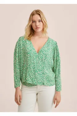 بلوز بسته بندی دکمه دار - یاری شاپ