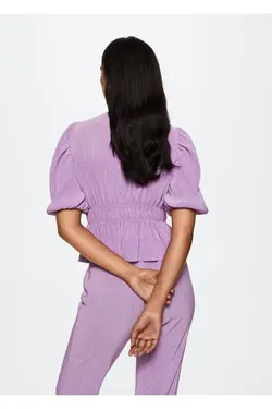 بلوز پلیسه دار فلانس - یاری شاپ