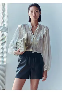 بلوز توری روان - یاری شاپ