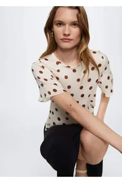 بلوز خال خالی - یاری شاپ