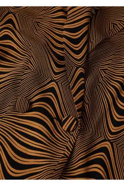 بلوز دکمه دار طرح دار - یاری شاپ