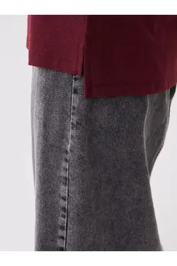 بلوز زنانه آستین بلند ساده یقه V LCW ECO - یاری شاپ