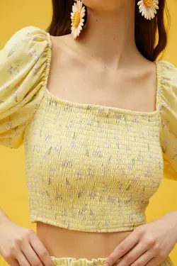 بلوز زنانه طرح ساری - یاری شاپ