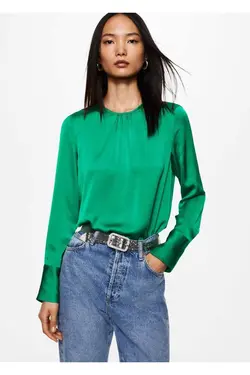 بلوز ساتن جمع شد - یاری شاپ