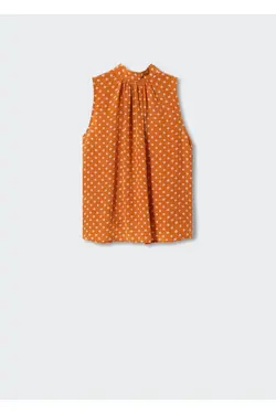 بلوز ساتن طرح دار - یاری شاپ