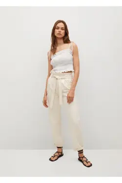 بلوز سفید سفید زنانه - یاری شاپ