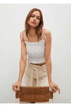 بلوز سفید سفید زنانه - یاری شاپ