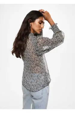 بلوز طرح دار - یاری شاپ