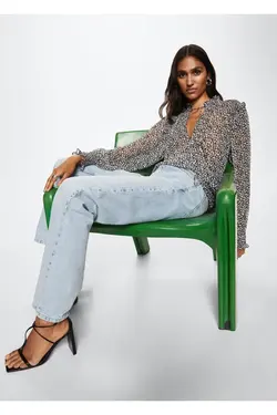 بلوز طرح دار - یاری شاپ