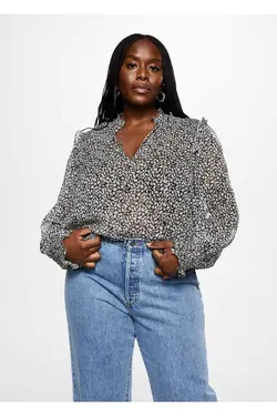 بلوز طرح دار - یاری شاپ