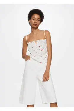 بلوز طرح دار گل - یاری شاپ