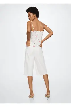 بلوز طرح دار گل - یاری شاپ