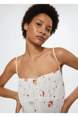 بلوز طرح دار گل - یاری شاپ