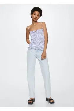 بلوز طرح دار گل - یاری شاپ