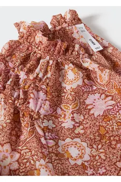 بلوز طرح دار گل - یاری شاپ