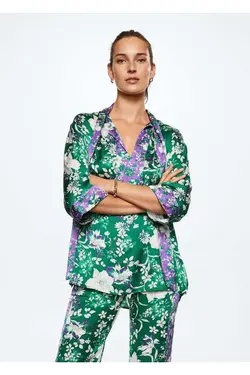 بلوز گلدار - یاری شاپ