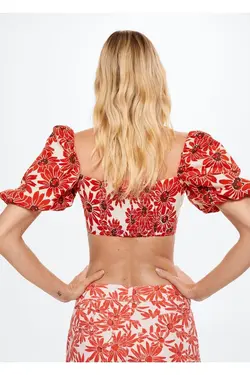 بلوز گلدار - یاری شاپ