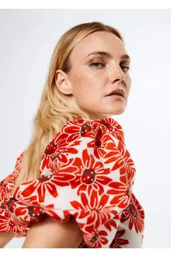 بلوز گلدار - یاری شاپ