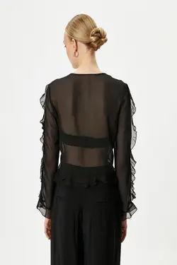 بلوز مشکی زنانه - یاری شاپ