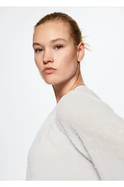 بلوز مهره ای با جزئیات - یاری شاپ