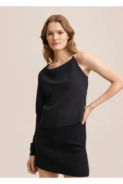 بلوز نامتقارن کاربردی - یاری شاپ