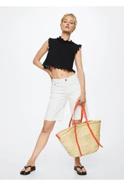 بلوز نخی گلدوزی شده - یاری شاپ