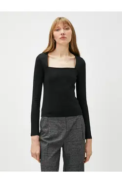 بلوز یقه ای با ظاهر ژاکت - یاری شاپ