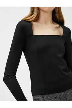 بلوز یقه ای با ظاهر ژاکت - یاری شاپ