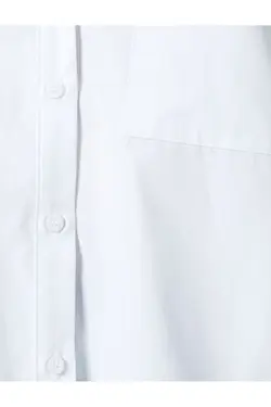 پایه پیراهن آستین بلند دکمه جیب پنبه - یاری شاپ