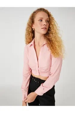 پرده پیراهن برش با جزئیات - یاری شاپ