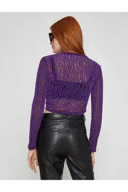 پنجره کوتاه تی شرت آستین بلند - یاری شاپ