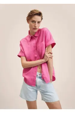 پیراهن 100% کتان - یاری شاپ