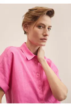 پیراهن 100% کتان - یاری شاپ