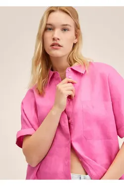 پیراهن 100% کتان - یاری شاپ